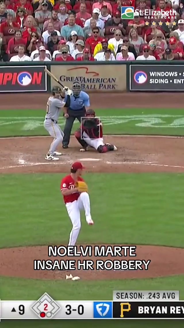 Noelvi Marte saved the day! I St. Elizabeth Healthcare 5-Star Play of the Homestand