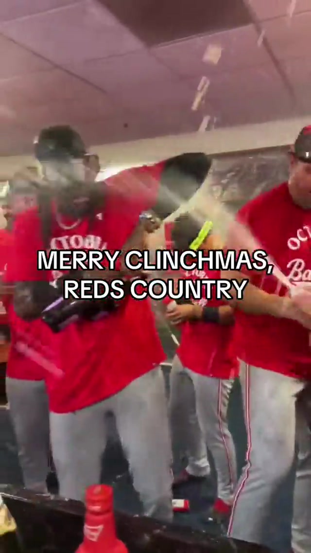 YOUR CINCINNATI REDS ARE GOING TO THE POSTSEASON | #reds #mlb #baseball 