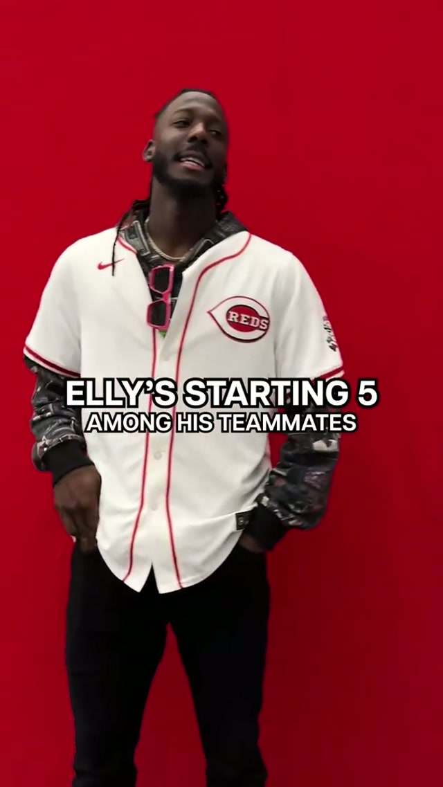 What do y’all think of Elly’s Starting 5? | #reds #ellydelacruz #basketball 