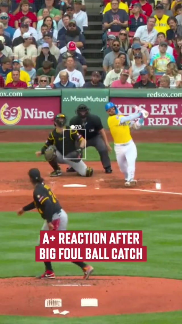 Core memory for everyone involved #mlb #wholesome #fan #hopecore