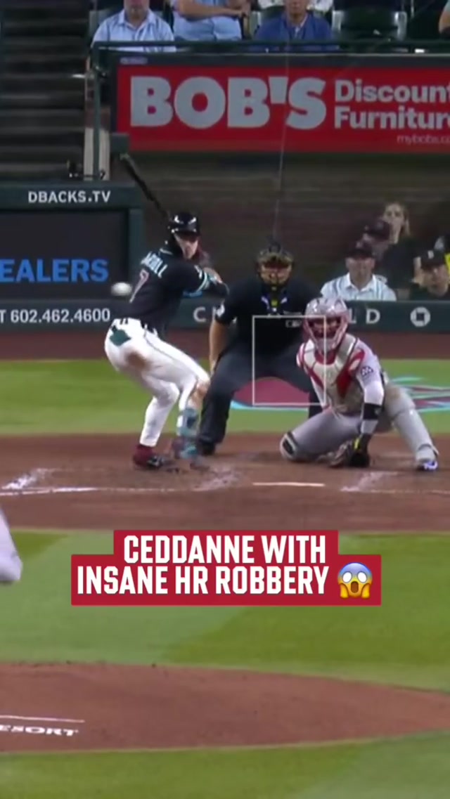 CEDDANNE THE MAGICIAN 😱 #mlb #redsox #robbery #insane #catchoftheyear 
