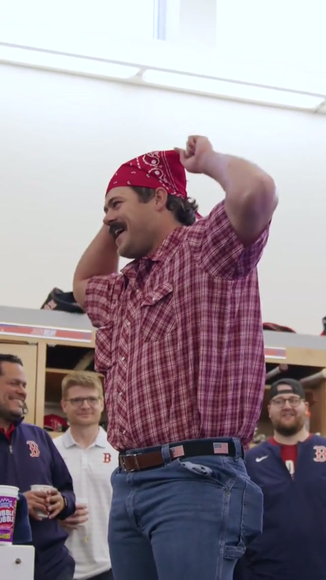 An informative presentation from Payton Tolle #worldbaseballclassic #mlb #baseball #redsox 