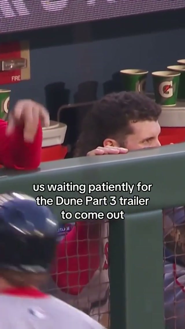 Is it 12 o’clock yet? 🐛 #dune #mlb #redsox #lisanalgaib #spice 