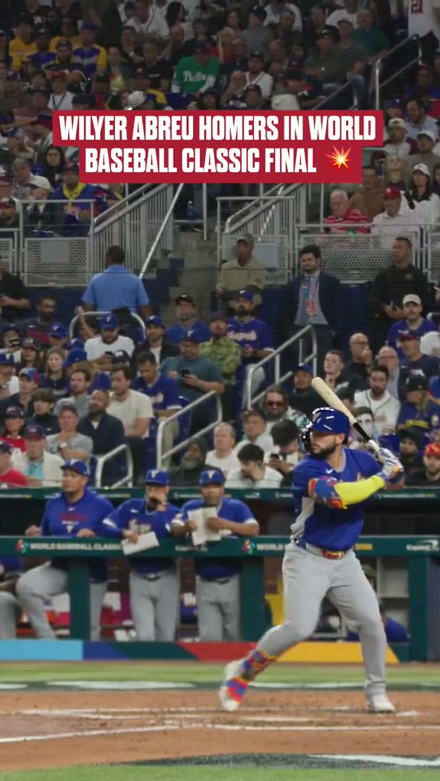 WILYER. BASEBALL. CLASSIC. #worldbaseballclassic #mlb #redsox #wilyerabreu