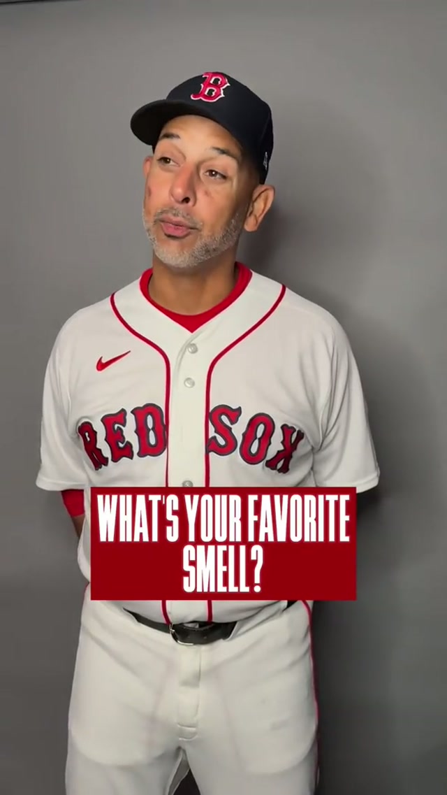 Favorite what? #smell #mlb #redsox #qotd