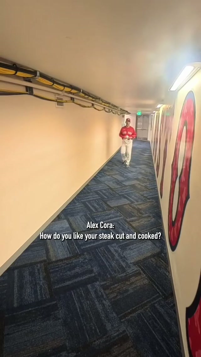 Putting chef to the test #redsox #qotd #mlb #cooking #steak