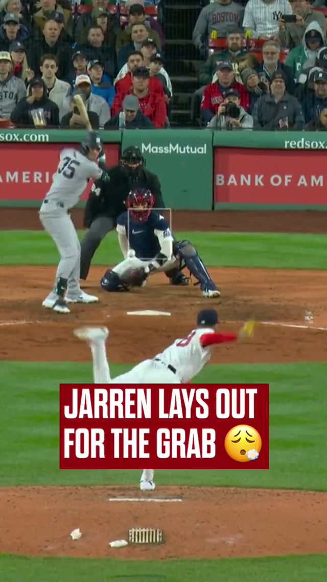Jarren webgem 😮‍💨 #mlb #redsox #fenwaypark #boston #jarrenduran 