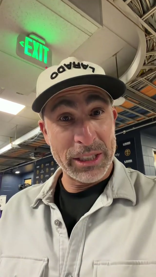 “I told you I’d hit that!” #Rockies #Nuggets 