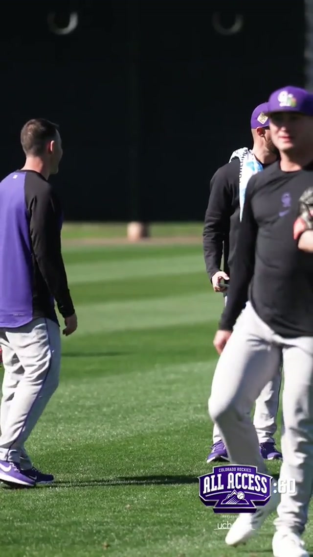 Get to know our pitching coach 🗣️ #mlb #rockies #springtraining 