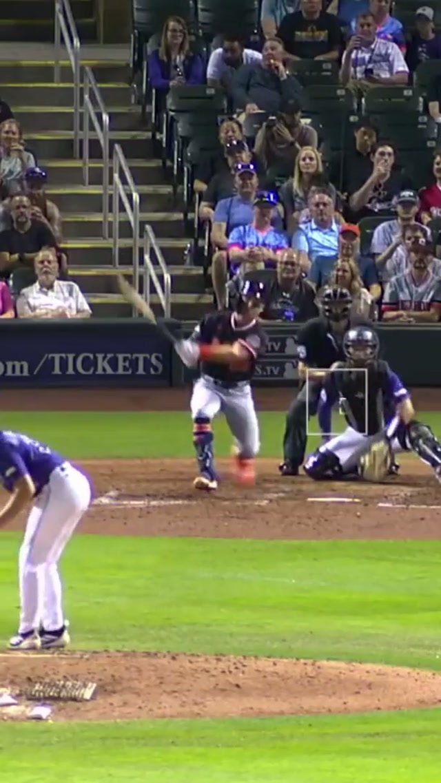 Doyle ➡️ Goody. Putting everyone on notice 👀#sctop10 #rockies #baseball