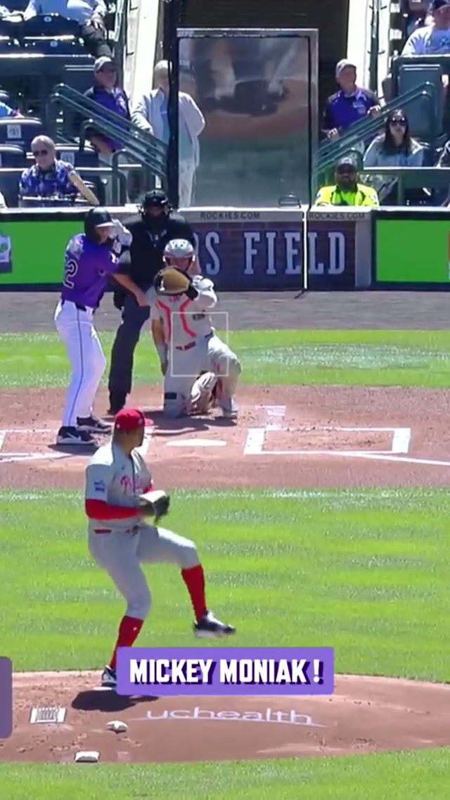 HEY MICKEY, HEY MICKEY! #Rockies #mickeymoniak #Baseball 