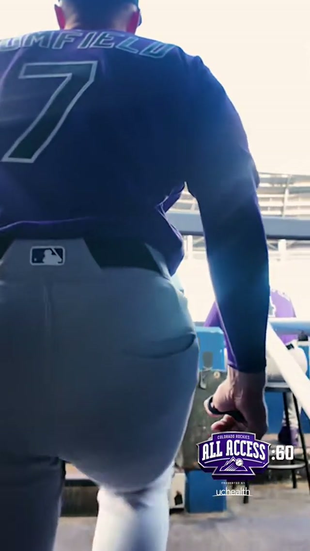 Our rookie! #Rockies #Baseball #TJRumfield 