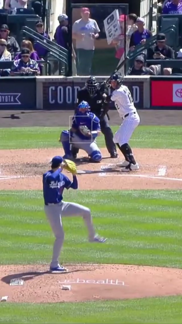 That one’s way outta here! #homerun #rockies #mlb 