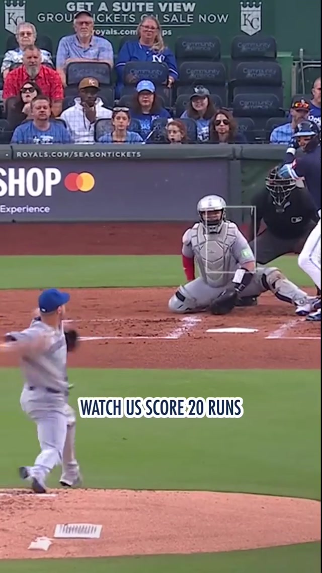 And set a franchise record with 27 hits. 🔥#royals #baseballhighlights #MLB 