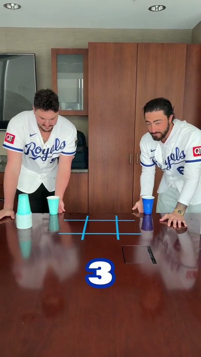 Flip it! #royals #flipcup #challenge #MLB 