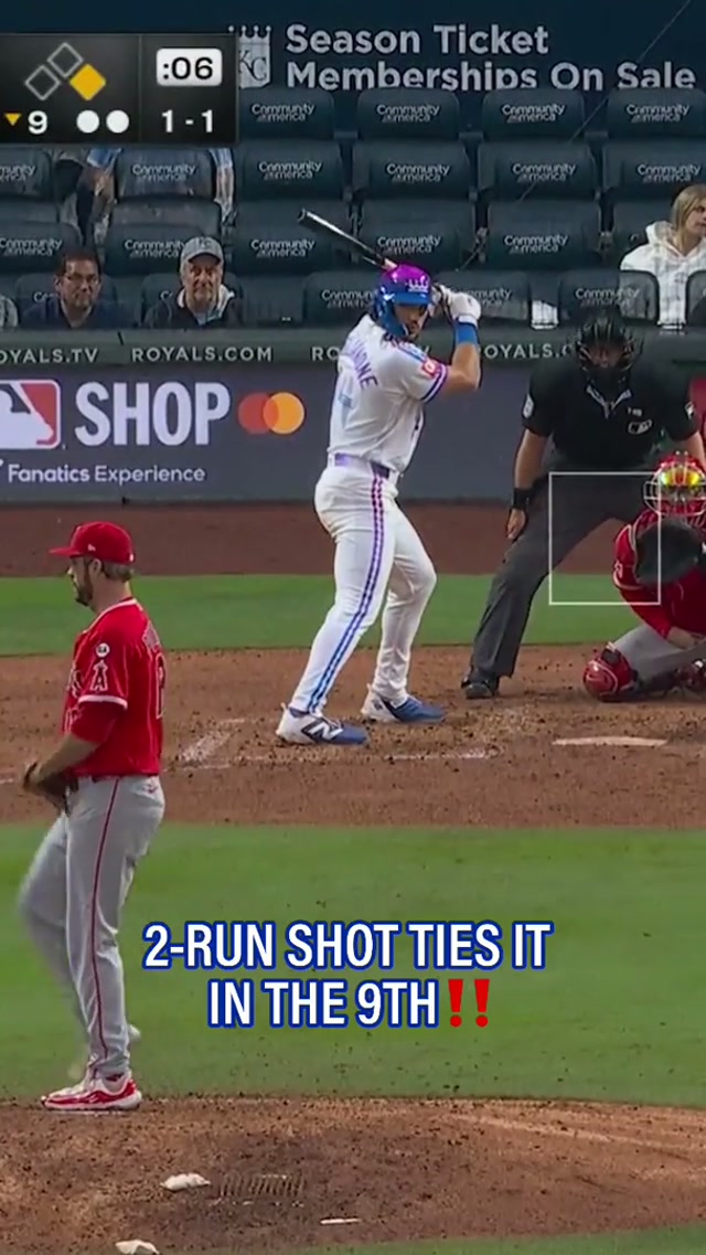 Come! On! Cags! #kcroyals #homerun #jaccaglianone #baseball 