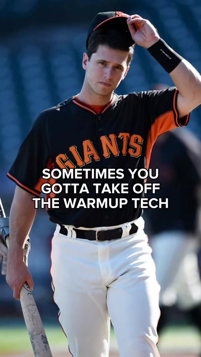 Just gotta add a matcha and we’ll be all set 🍵 #QuarterZip #BusterPosey 