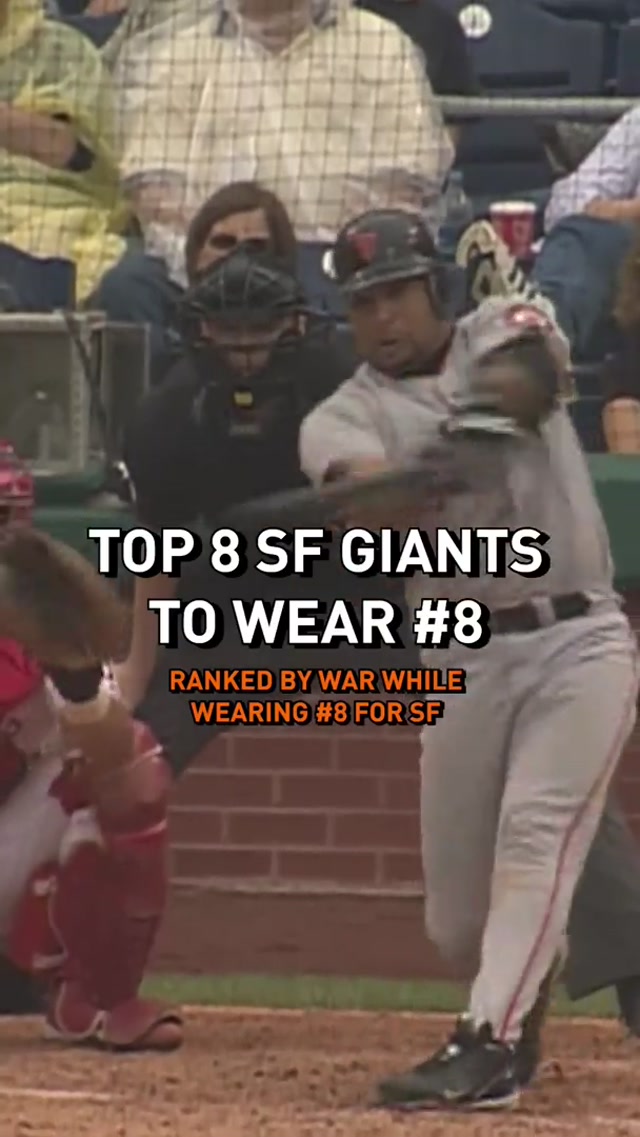 Our $8 Orange & Black Friday Sale tickets got us thinking: who’re the top 8 number 8s in #SFGiants history? 🤔 