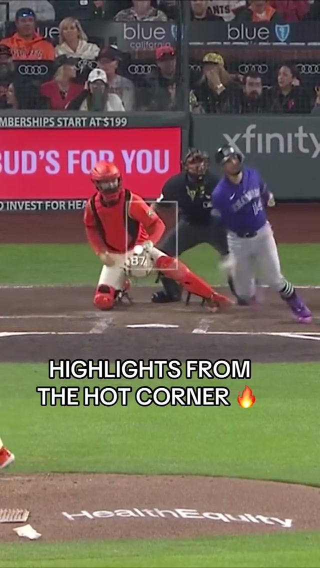 Said “wow” at least 26 times while editing this video #MLB #Baseball #ThirdBase #Infield 