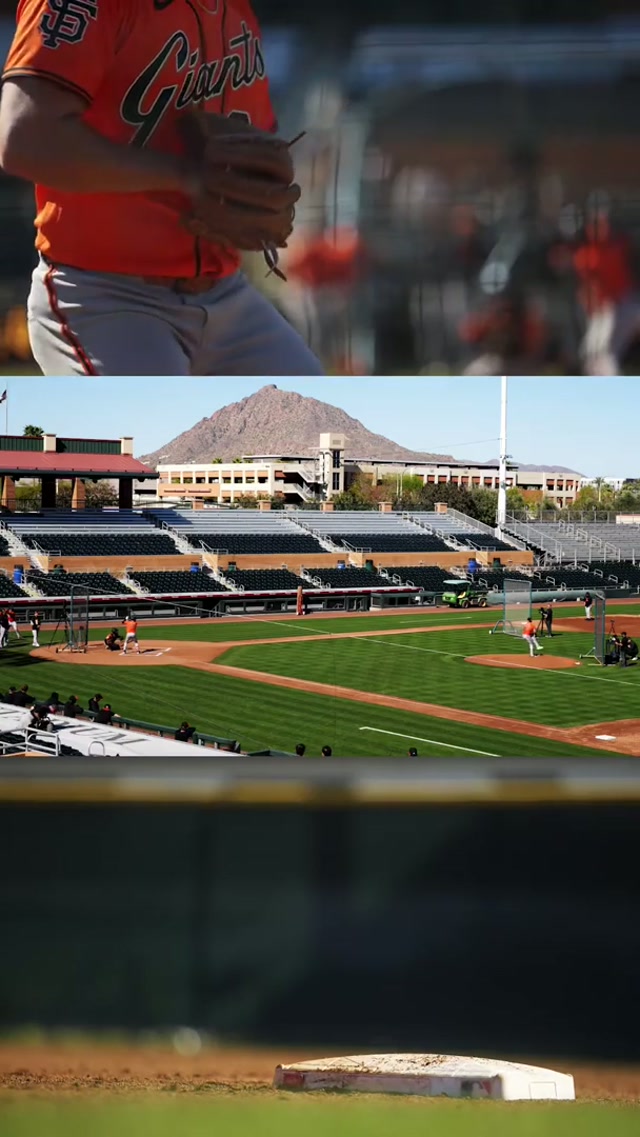 That sweet #SpringTraining Arizona atmosphere 🏜️ #MLB #Baseball 