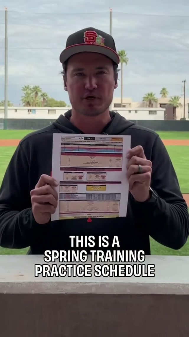 A busy day of Spring Training practice explained 📋 (Day in the Life presented by @Coca-Cola) #MLB #Baseball #Explainer  