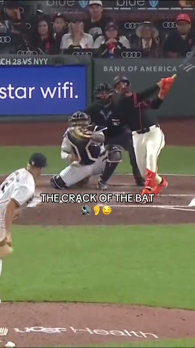 Shoutout to the audio guy because wowww #MLB #Baseball #ASMR #WillyAdames 