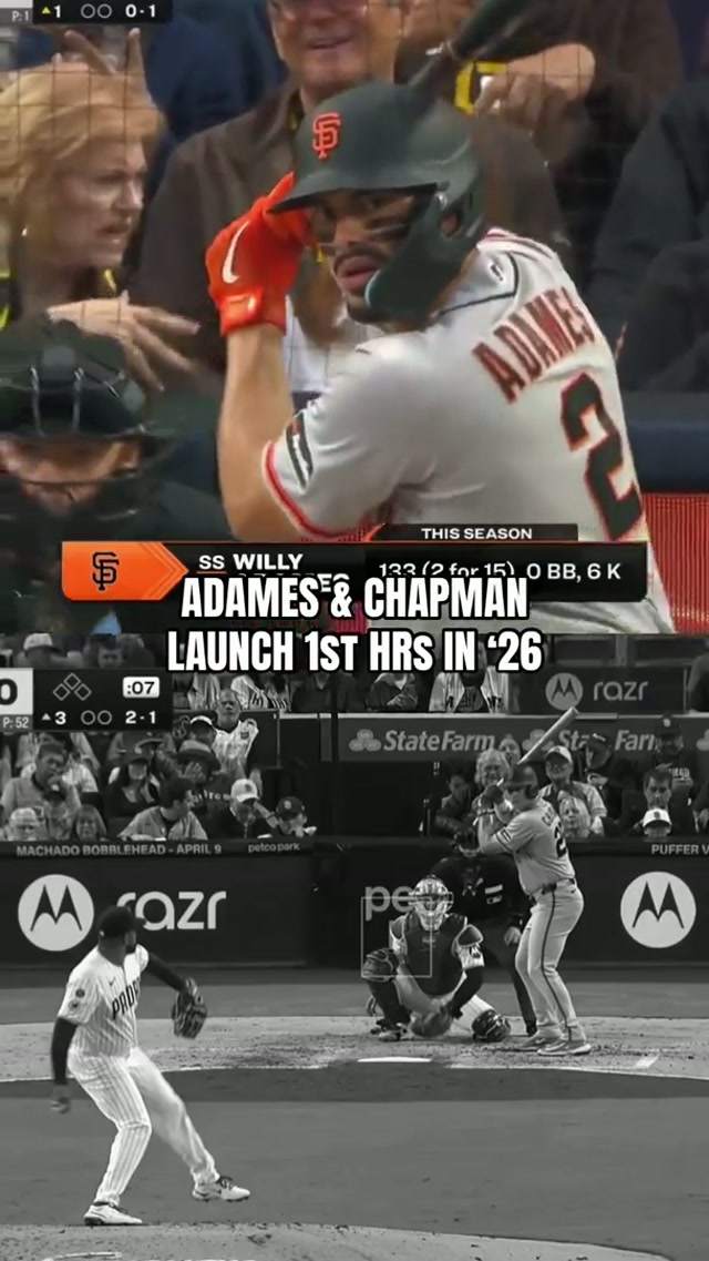 Left side, strong side 💪 #MLB #Baseball #WillyAdames #MattChapman 