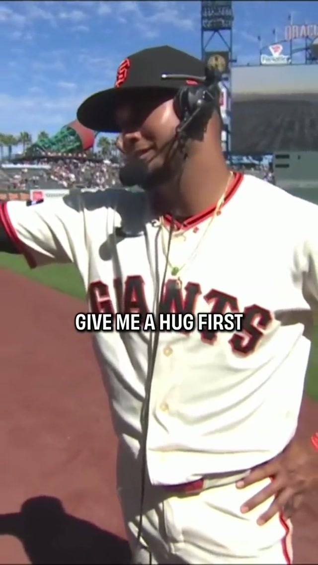 Unfortunately, being nice does not save you from the cooler shower 💧 #MLB #Baseball 