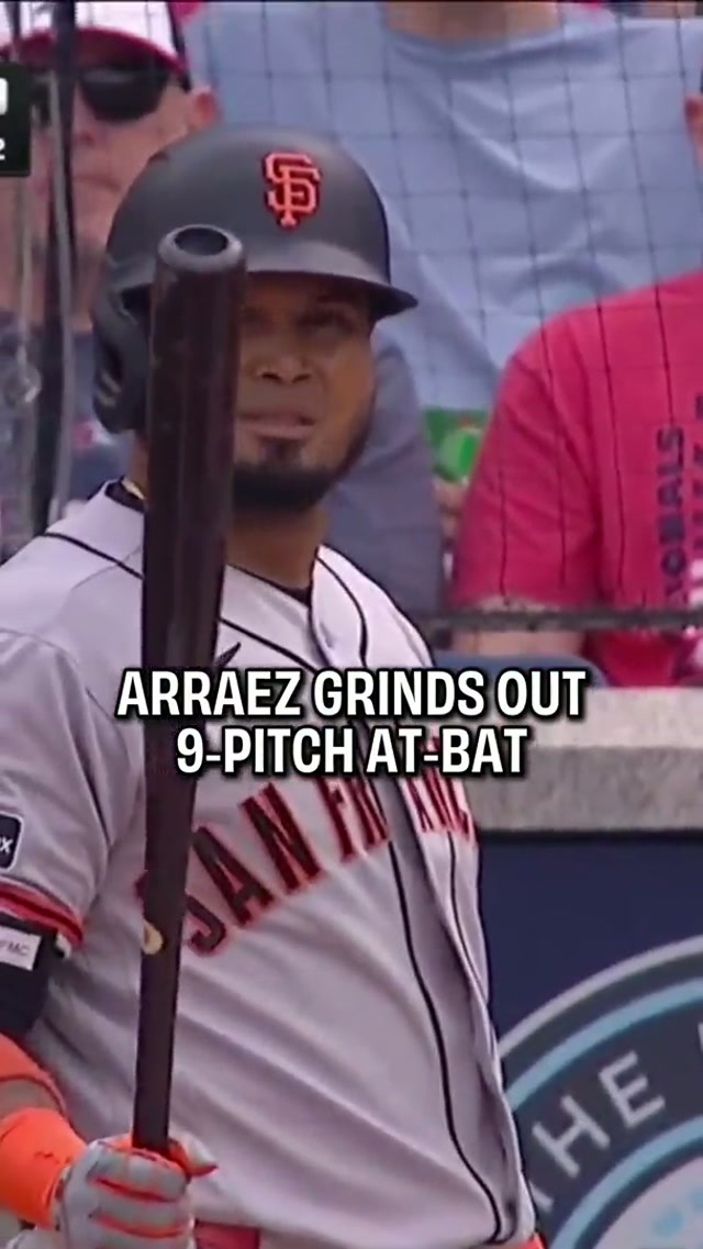 Did it all after falling down 0-2 🤯 @Luis Arráez #MLB #Baseball #Hitting 