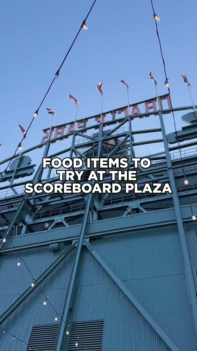 Must-try eats in the Scoreboard Plaza 👀 #MLB #Food #SanFrancisco