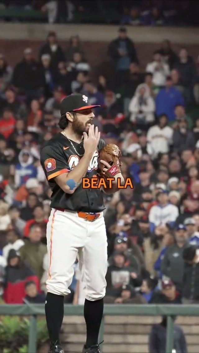 The good guys win 🧡 #BEATLA #MLB #Baseball #SanFrancisco 