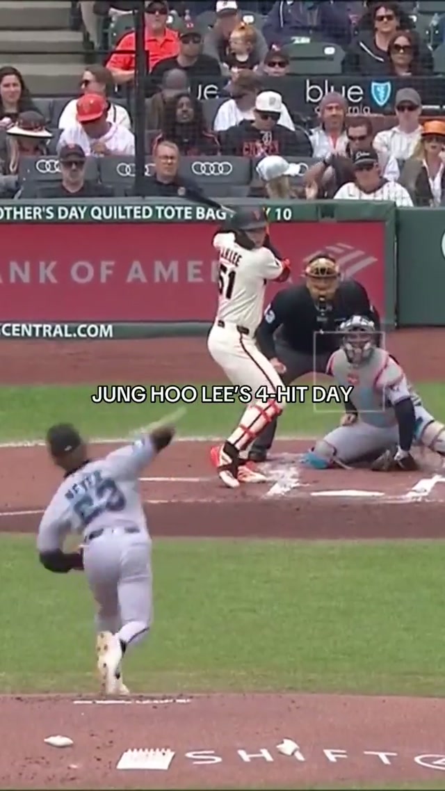 Jung Hoo Lee is hitting .438 over his last 15 games 👀 #MLB #Baseball #SanFrancisco #SouthKorea 
