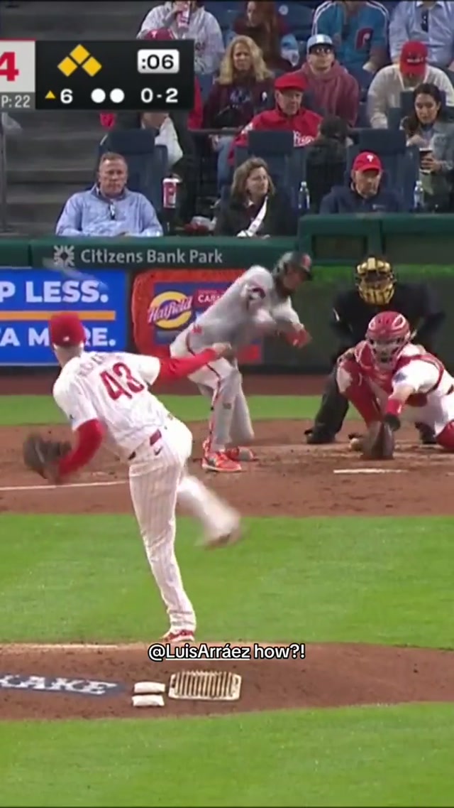#LuisArraez continues to be a pitcher’s nightmare 💀 #MLB #Baseball #Hitting 