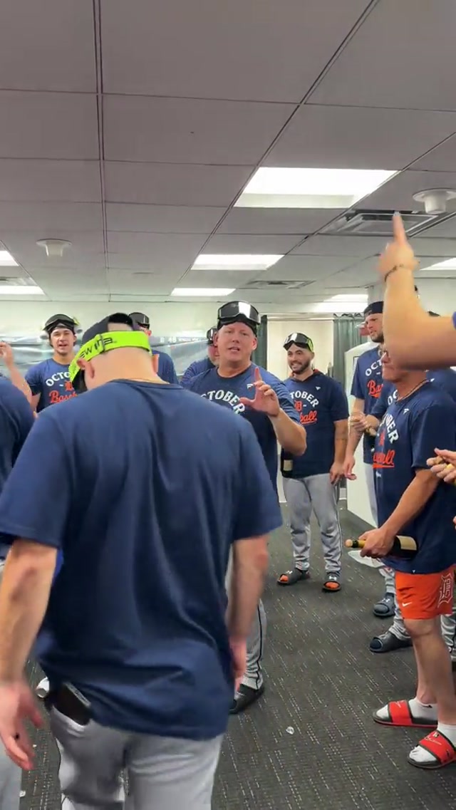 “A team that stays together is very dangerous. The best time to be dangerous is in October.” -A.J. Hinch