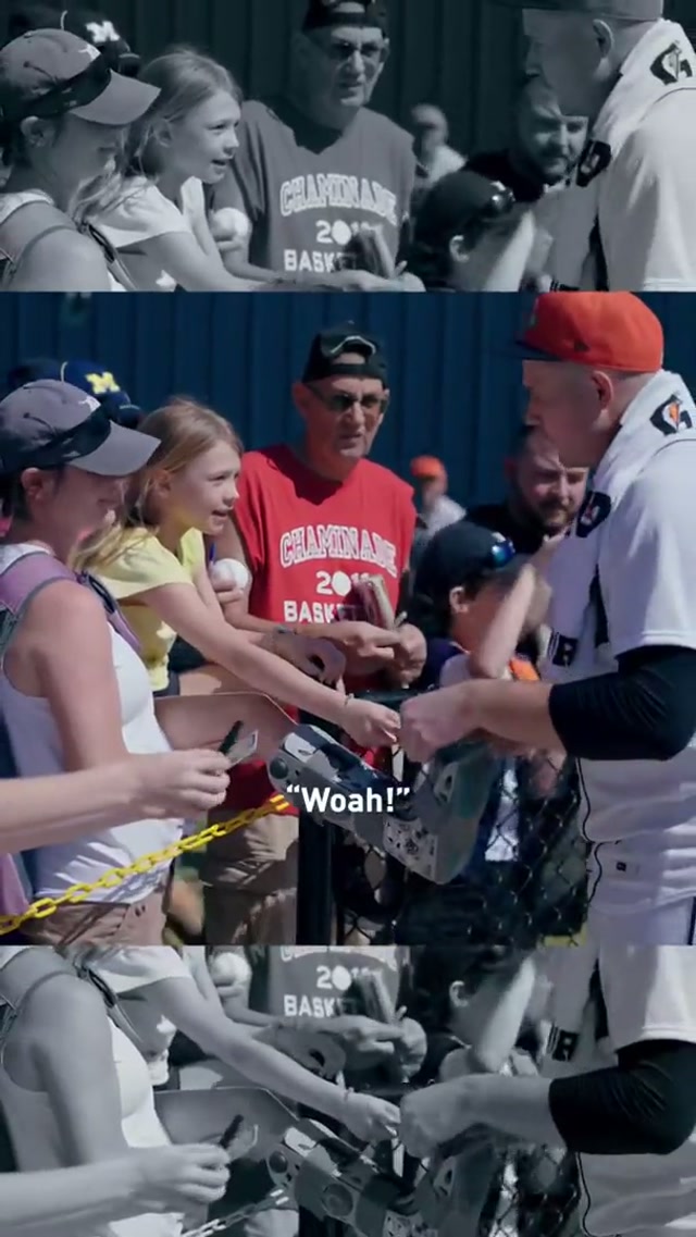 easily the coolest person to have sign your cast 😆

#tarikskubal #mlb #tigers #springtraining 