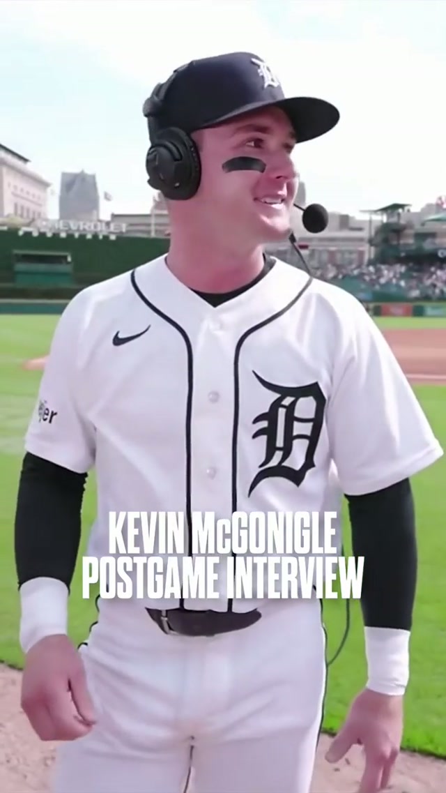 hey now, hey now, this is what dreams are made of 🥹

#MLB #Tigers #KevinMcGonigle 