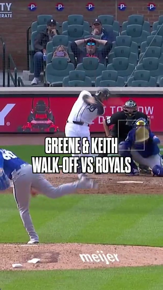 worth the wait ‼️ #walkoff #detroittigers #sweep #mlb 