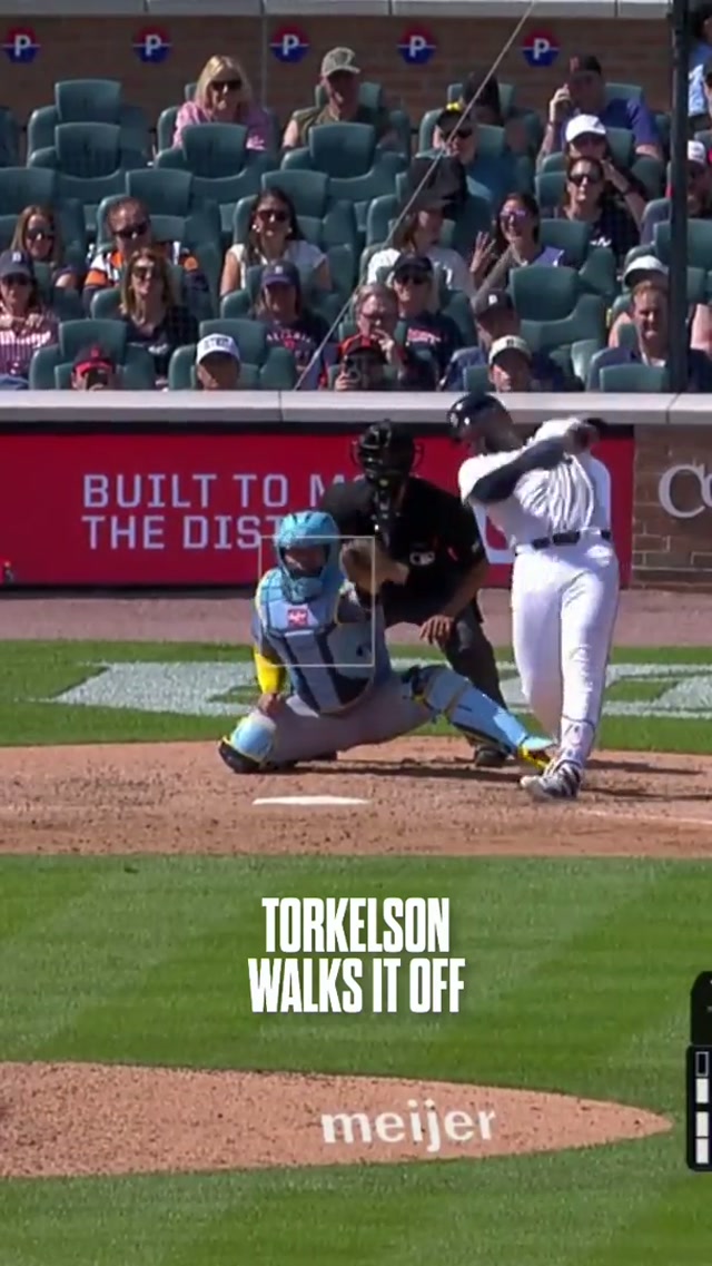 TORK BOMB WALKOFF

#Walkoff #MLB #Tigers #SpencerTorkelson 