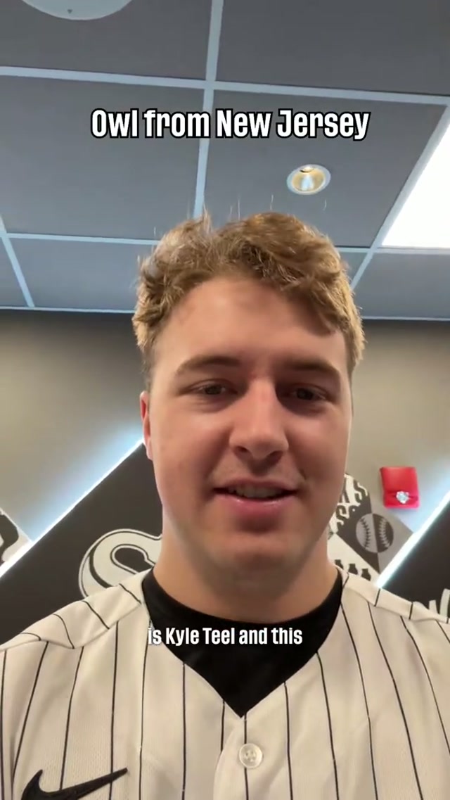 owl but it's a guy from New Jersey 🦉🤣 