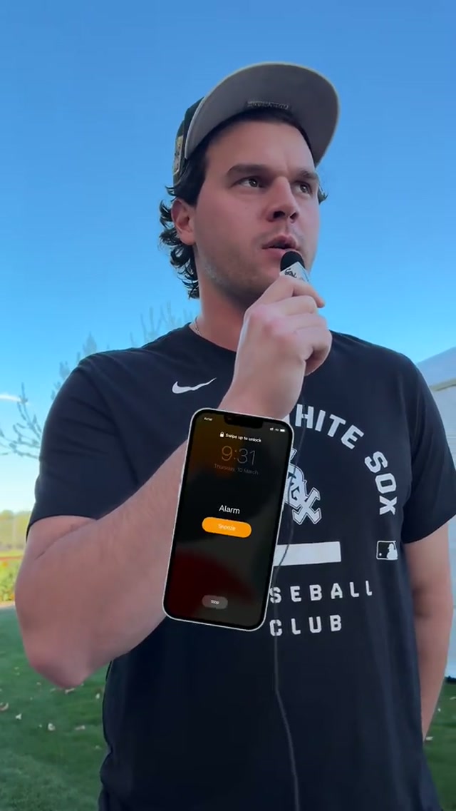 the snooze button hates to see them coming #alarmclock #wakeup #MLB