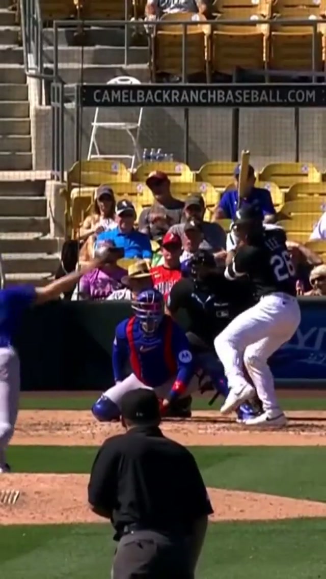 KOREY LEE! 😤 #springtraining #mlb #homerun 