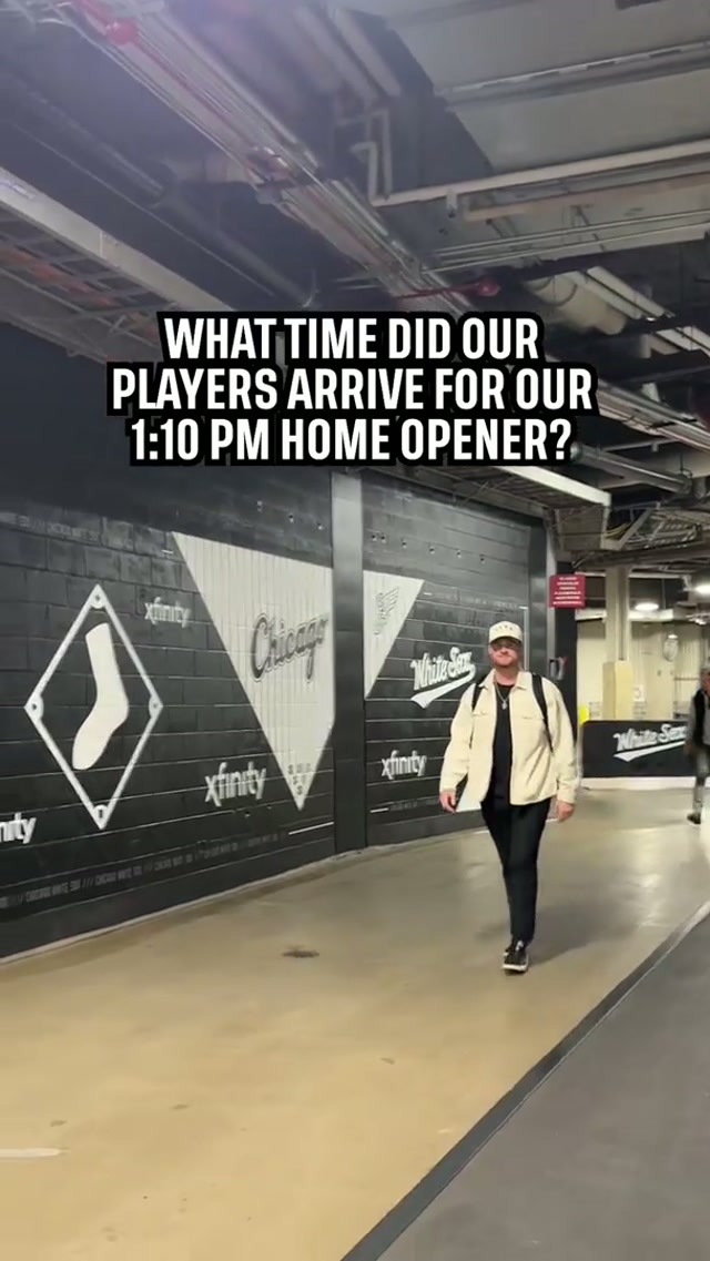 everyone clocking in for our Home Opener #mlb #OpeningDay #arrivals