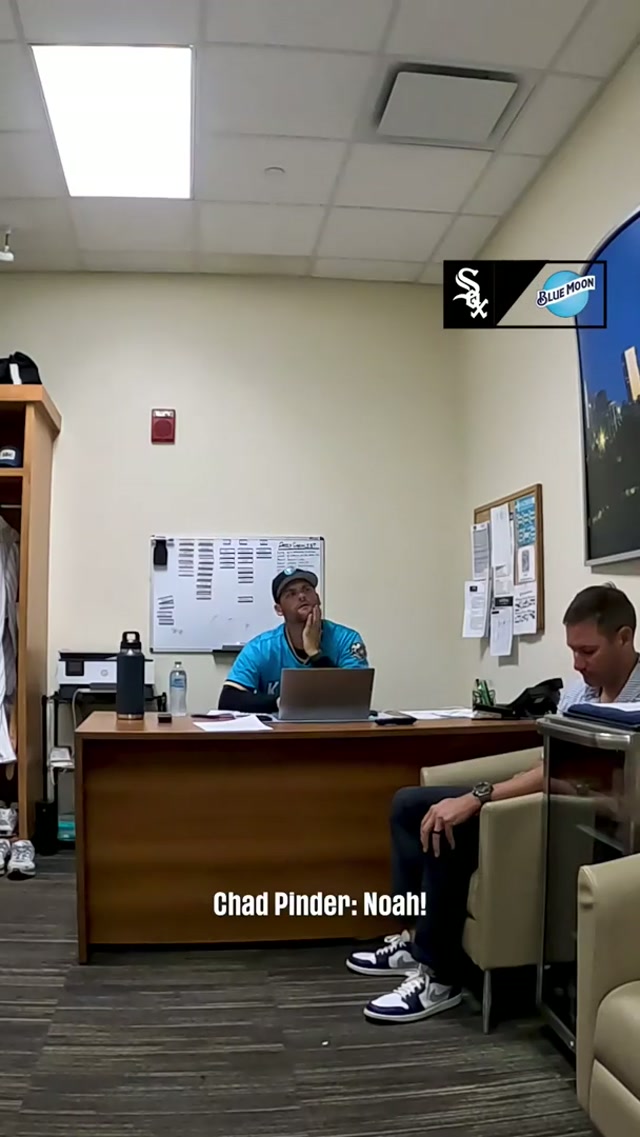 Noah is ready to get to work! #mlb #reaction #accomplishment 