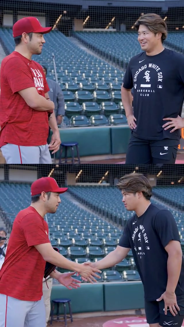 Mune & Yusei at Rate Field 🇯🇵 #mlb #munetakamurakami #behindthescenes