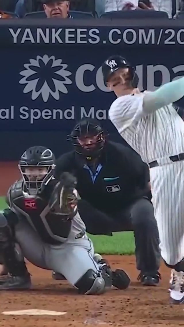 This is 5⃣0⃣ 🔥 #yankees #mlb #baseball #aaronjudge #homerun 
