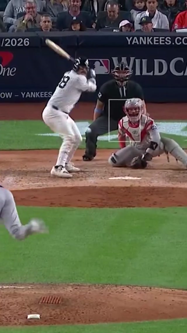 Wells Wallop + Jazz Wheels 💨#yankees #mlb #austinwells #jazzchisholmjr 