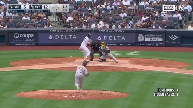 Played the hits 🎷

Jazz’s 30/30 season 🙌 #yankees #mlb #baseball #jazzchisholmjr #silverslugger 