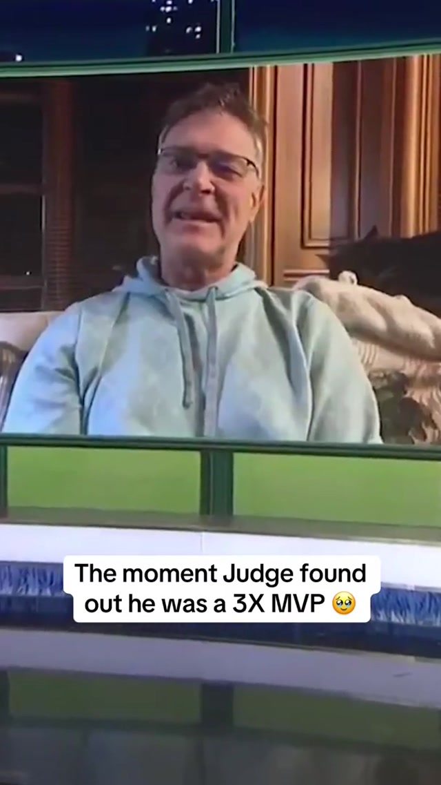 From Donnie Baseball to The Judge. Watch as the Captain finds out he’s a 3X MVP 🫡 #mlb #aaronjudge #mvp #baseball #yankees 