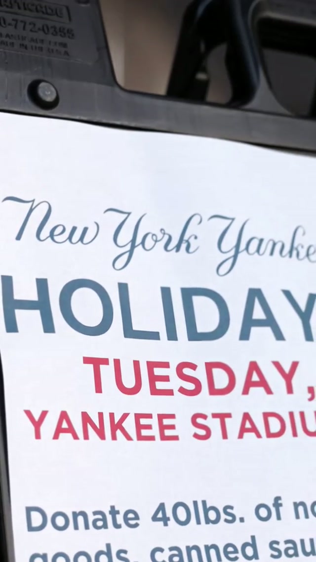 Yesterday, we hosted our annual Holiday Food Drive, presented together with C-Town & Bravo supermarkets and Krasdale Foods. This year, our fans & Krasdale donated a total of 91,756 lbs. of food to support the Bronx community this holiday season 💙

Special thanks to Ben Rice for lending a hand 🙌