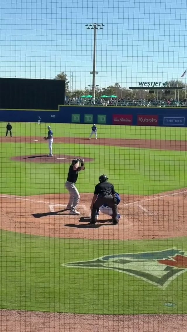 Goldy goes yard to dead center 💪 #yankees #mlb #baseball #paulgoldschmidt #homerun 